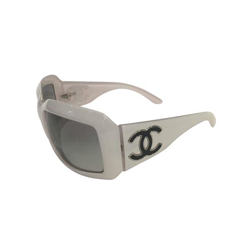 chanel white goggles|Eyewear .